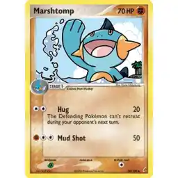 EX Crystal Guardians - 038/100 - Marshtomp
