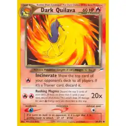 Neo Destiny - 039/105 - Dark Quilava (Lightly Played)