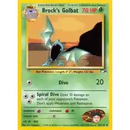 Gym Heroes - 039/132 - Brock's Golbat
