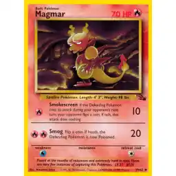 Fossil - 39/62 - Magmar (Near Mint -)