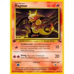 Fossil - 39/62 - Magmar - 1st Edition