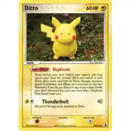 EX Delta Species - 39/113 - Ditto (Pikachu) (Heavily Played)