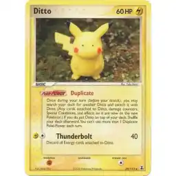 EX Delta Species - 39/113 - Ditto (Pikachu) - Reverse Holo (Moderately Played)