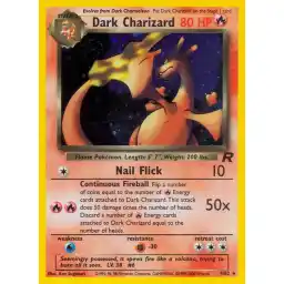 Team Rocket - 04/82 - Dark Charizard - Holo (Damaged)