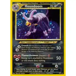 Neo Discovery - 04/75 - Houndoom - Holo (Heavily Played)