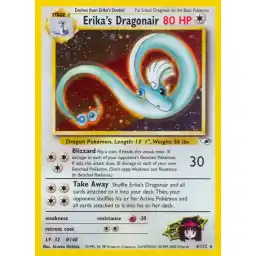 Gym Heroes - 004/132 - Erika's Dragonair - Holo (Swirl)