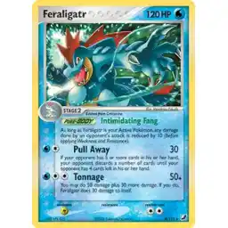 EX Unseen Forces - 4/115 - Feraligatr - Holo Rare (Near Mint -)