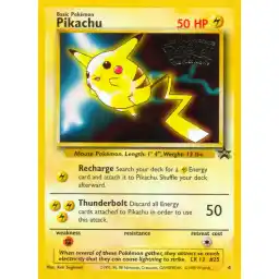 Black Star Promo - WP4 - Pikachu (Lightly Played)