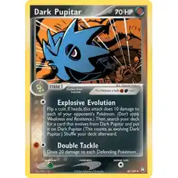 EX Team Rocket Returns - 040/109 - Dark Pupitar