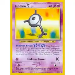 Neo Revelation - 40/64 - Unown Y