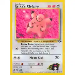 Gym Challenge - 040/132 - Erika's Clefairy (Near Mint -)