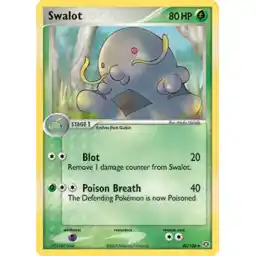 EX Emerald - 40/106 - Swalot