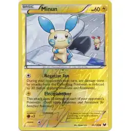 Dark Explorers - 040/108 - Minun - Reverse Holo