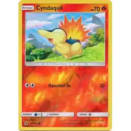 Lost Thunder - 040/214 - Cyndaquil - Reverse Holo