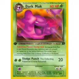 Team Rocket - 41/82 - Dark Muk - 1st Edition