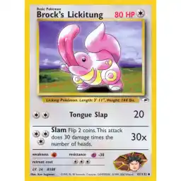 Gym Heroes - 041/132 - Brock's Lickitung