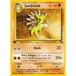 Fossil - 41/62 - Sandslash - 1st Edition