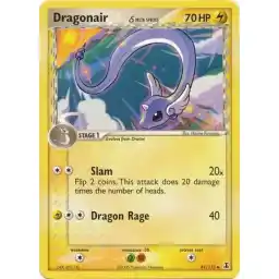 EX Delta Species - 41/113 - Dragonair (delta species) - Reverse Holo (Lightly Played)
