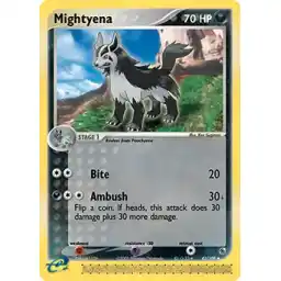 EX Ruby & Sapphire - 042/109 - Mightyena