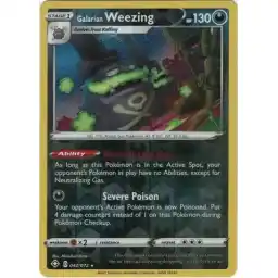 Shining Fates - 042/072 - Galarian Weezing - Reverse Holo
