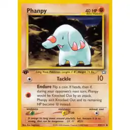 Neo Genesis - 043/111 - Phanpy - 1st Edition (Heavily Played)