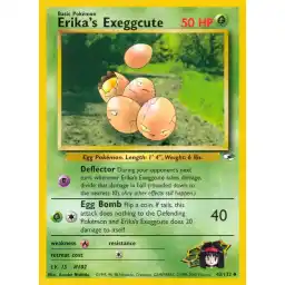 Gym Heroes - 043/132 - Erika's Exeggcute (lv 15)