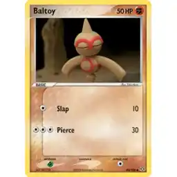 EX Emerald - 43/106 - Baltoy