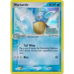EX Crystal Guardians - 043/100 - Wartortle - Reverse Holo (Lightly Played)