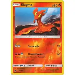 Lost Thunder - 043/214 - Slugma - Reverse Holo