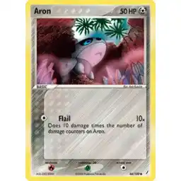 EX Crystal Guardians - 044/100 - Aron (Near Mint -)
