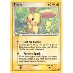 EX Deoxys - 044/107 - Plusle