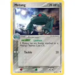 EX Hidden Legends - 44/101 - Metang