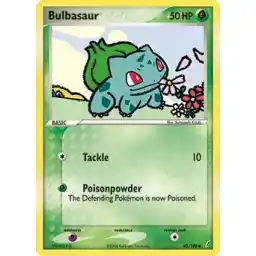 EX Crystal Guardians - 045/100 - Bulbasaur (Near Mint -)
