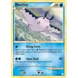 HeartGold & SoulSilver - 045/123 - Mantine (Lightly Played)
