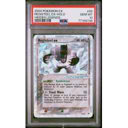 PSA 10 Gem Mint - Pokemon 2004 EX Hidden Legends - Registeel ex #99