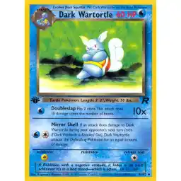 Team Rocket - 46/82 - Dark Wartortle - 1st Edition