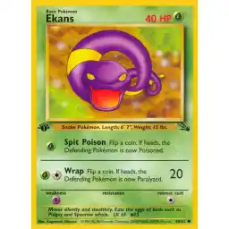 Fossil - 46/62 - Ekans - 1st Edition