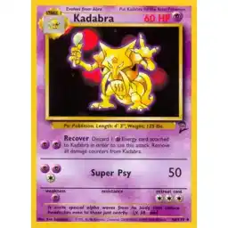 Base Set 2 - 046/130 - Kadabra (Moderately Played)