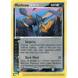 EX Sandstorm - 047/100 - Murkrow