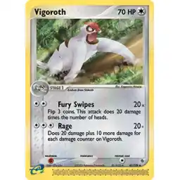 EX Ruby & Sapphire - 047/109 - Vigoroth