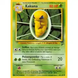 Base Set 2 - 047/130 - Kakuna (Moderately Played)