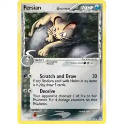 EX: Holon Phantoms - 048/110 - Persian (delta species)