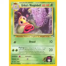 Gym Heroes - 048/132 - Erika's Weepinbell (lv 26)