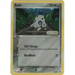 EX Legend Maker - 48/92 - Aron - Reverse Holo (Heavily Played)
