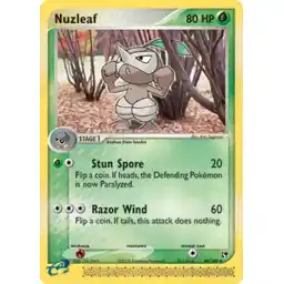 EX Sandstorm - 049/100 - Nuzleaf