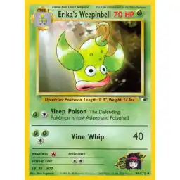 Gym Heroes - 049/132 - Erika's Weepinbell (lv 30)