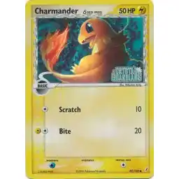 EX Crystal Guardians - 049/100 - Charmander (delta species) - Reverse Holo