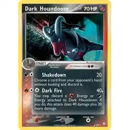 EX Team Rocket Returns - 005/109 - Dark Houndoom - Holo Rare