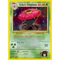 Gym Heroes - 005/132 - Erika's Vileplume - Holo (Lightly Played)