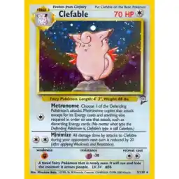 Base Set 2 - 005/130 - Clefable - Holo (Lightly Played)
